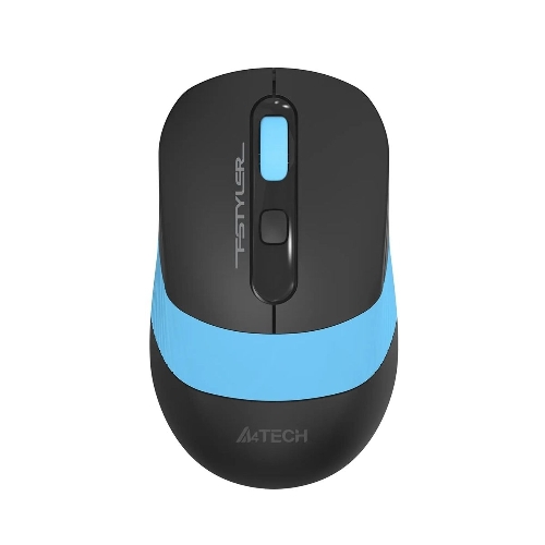 Мышь беспроводная A4Tech Fstyler FG10S черный/синий, 2000 dpi, радиоканал, USB, кнопки - 4
