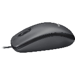 Мышь проводная Logitech M90 черный/серый, 1000 dpi, USB, кнопки - 3