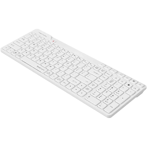 Клавиатура A4Tech Fstyler FBK27C AS белый USB беспроводная BT/Radio slim Multimedia (FBK27C AS)