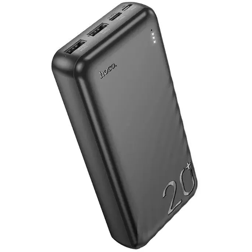 Портативный аккумулятор Hoco J123A Element 20000mAh 2A 2xUSB-A черный