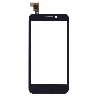 Сенсорное стекло (тачскрин) для Alcatel One Touch Snap 7025D, черное