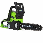 Цепная пила аккумуляторная GreenWorks G24CS25K2, 24V, 25 см, c АКБ 2Ач и ЗУ (2007707UA)