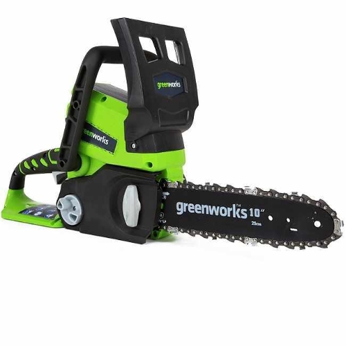 Цепная пила аккумуляторная GreenWorks G24CS25K2, 24V, 25 см, c АКБ 2Ач и ЗУ (2007707UA)