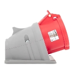 Розетка стационарная наружная EKF 125 ps-125-32-380-PRO PROxima 3Р+РЕ+N 32А 380В IP44