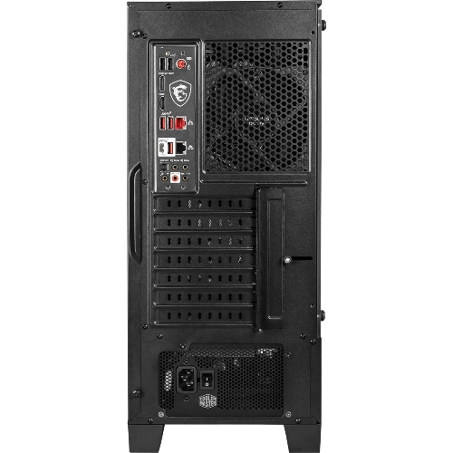 Компьютерный корпус MSI MAG FORGE 100M/mid-tower, ATX, tempered glass side panel/2x RGb 120мм & 1x 120мм fans inc./MAG FORGE 100M