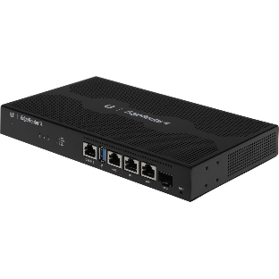 Маршрутизатор Ubiquiti ER-4-EU EdgeRouter 4 4 ядра (1 ГГц), 3х 1G RJ45, 1х SFP