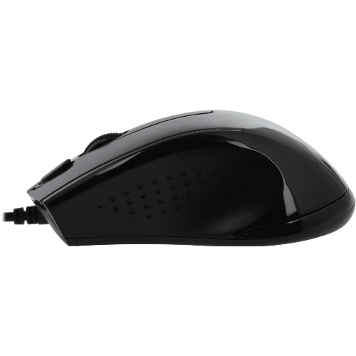Мышь проводная A4Tech N-500FS черный, 1200 dpi, USB, кнопки - 4