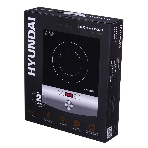 Плита настольная электрическая Hyundai HYC-0102 серебристый/черный стеклокерамика