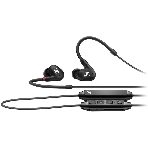 Беспроводные/проводные наушники Sennheiser IE 100 PRO Wireless черный, внутриканальные, Bluetooth + проводной, до 10 ч