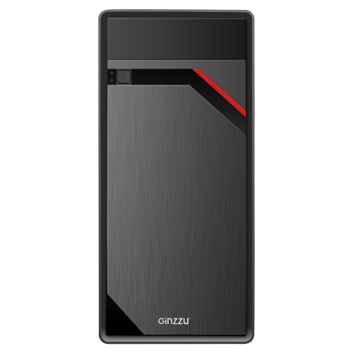 Компьютерный корпус Ginzzu D180 2хUSB 2.0,AU w/o PSU