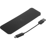 Презентер Logitech Spotlight Slate (серый, Bluetooth/2.4 GHz, перезаряжаемая литий-полимерная батарея 85мА·ч, 3D-акселерометр, гироскоп, кабель для зарядки, чехол) (арт. 910-004867, M/N: R-R0011/C-U0016)