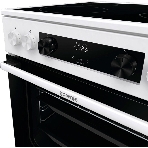 Плита электрическая Gorenje GEC6C40WD белый, конфорок 4 электрических, духовка 71 л, 60 см x 85 см x 60 см