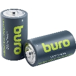 Батарея Buro Alkaline LR20 D 18000mAh (2шт) блистер, 1.5 В