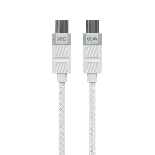 Дата-кабель MORE CHOICE (4620202555007) K87aa 2м USB 3.0A PD60W для Type-C Type-C- 2м, белый