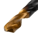 Сверло по металлу Denzel 11 мм, HSS-Tin, Golden Tip, 6 шт.