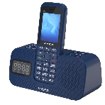Мобильный телефон Maxvi RT-03 + док-станция, синий
