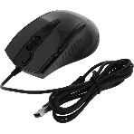 Мышь проводная A4Tech N-500FS черный, 1200 dpi, USB, кнопки - 4