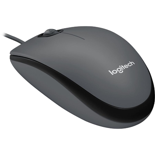 Мышь проводная Logitech M90 черный/серый, 1000 dpi, USB, кнопки - 3