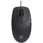 Мышь проводная Oklick 195M черный, 800 dpi, USB, кнопки - 3