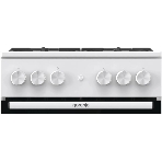 Плита газовая Gorenje GG5A11WF белый, конфорок 4 газовых, духовка 70 л, 50 см x 85 см x 59.4 см
