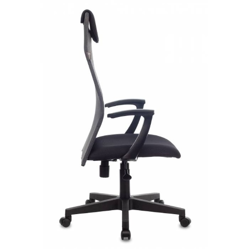 Кресло Бюрократ KB-8/DG/TW-12 TW-04 TW-12 серый, сетка
