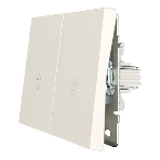 Выключатель проходной 2-кл. LEZARD СП ZIMA IP20 10А безвинт. зажим, слон. кость 704-9088-106QC