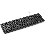 Клавиатура проводная Oklick 130M, USB, черный