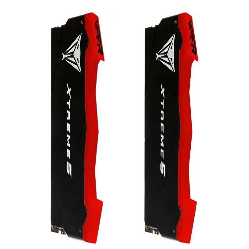 Оперативная память Patriot Viper Xtreme 5, DDR5, 32GB (2x16GB), 7600MHz, CL36, DIMM, с радиаторами, черный