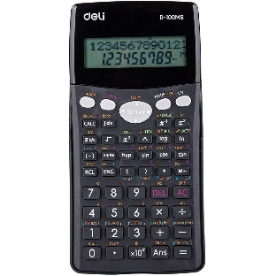 Калькулятор научный Deli ED-100MS черный 12-разр.