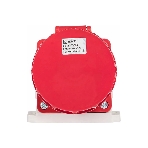 Розетка стационарная наружная EKF 134 ps-134-63-380 63А 380 В 3P+РЕ IP67