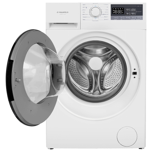 Стиральная машина Maunfeld MFWM148STWH02 белая, загрузка фронтальная 8кг, 1400 об/мин., класс: A+++