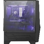 Компьютерный корпус MSI MAG FORGE 100M/mid-tower, ATX, tempered glass side panel/2x RGb 120мм & 1x 120мм fans inc./MAG FORGE 100M