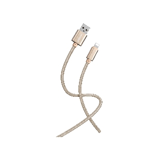 Кабель Smartbuy (iK-512-S02g) S02 Lightning золотистый, 3 А, 1 м,