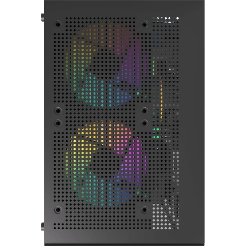 Компьютерный корпус MiniTower AeroCool/Formula Crystal Z1CM PLUS AR black (mATX, без БП, USB Type-A+USB Type-C) (Crystal Z1CM Plus Black AR)
