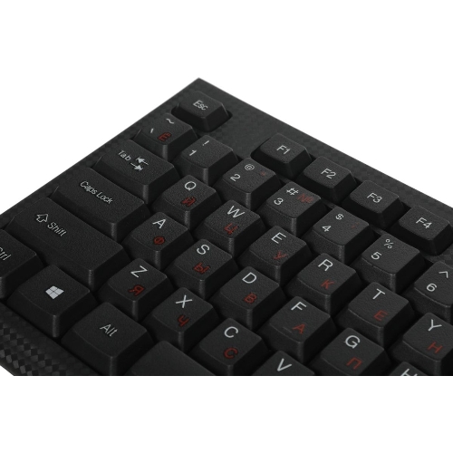 Клавиатура проводная Oklick 120M, USB, черный