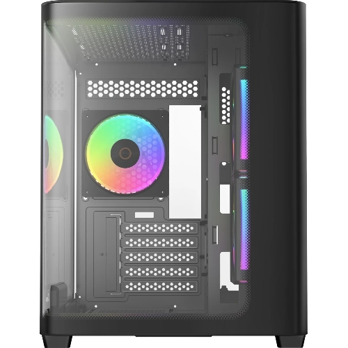 Компьютерный корпус Ocypus Iota C50 BK Curve ARGB Digital mATX без БП (Iota-C50-BKD300CD-GL)