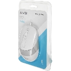 Мышь проводная A4Tech Fstyler FM10 белый/серый, 1600 dpi, USB, кнопки - 4