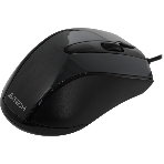 Мышь проводная A4Tech N-500FS черный, 1200 dpi, USB, кнопки - 4