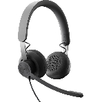 Гарнитура Logitech Zone Wired Teams графит, проводная, USB