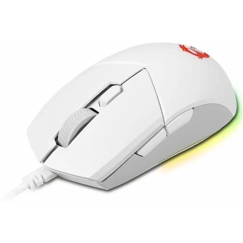 Мышь проводная MSI Clutch GM11 белый, 5000 dpi, USB, кнопки - 6