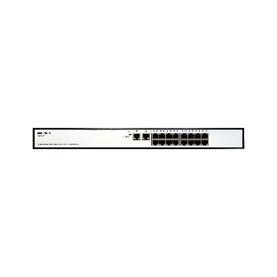 Коммутатор неуправляемый PoEORIGO OS1218P/190W/A1A 16x100Base-TX PoE+, 2x1000Base-T, PoE-бюджет 190 Вт, корпус металл
