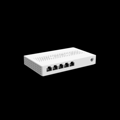 Коммутатор неуправляемый Tenda SM105, 5 портов, 5x2,5 Гбит/с, настольный, пластиковый корпус