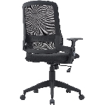 Кресло компьютерное Cactus CS-MC313-BK черный, сетка/ткань