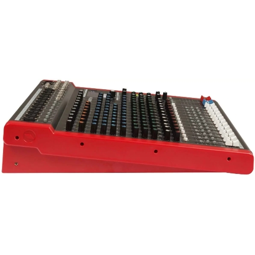 Микшерный пульт PROEL [MQ1642X] 16-ти канальный, 24 бит/48 кГц DSP, Bluetooth, медиа-плеер, 8x Combo XLR микр./лин. входа, 4x XLR+1/4" TRS (L/R) стерео микр./лин. входа, 2x XLR+1/4" TRS Main вых., 2x2 USB аудио интерфейс, 2x USB-A порта
