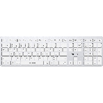 Клавиатура беспроводная A4Tech Fstyler FBX50C, USB, Bluetooth/Радиоканал, белый