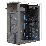 Компьютерный корпус MiniTower Ginzzu B185 White mATX,2xUSB 2.0, белый,w/o PSU, w/o fan (Ginzzu B185)