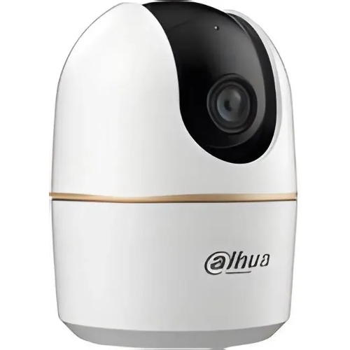 Мини-PT IP-видеокамера Dahua DH-IPC-H4AP-0360B с Wi-Fi 2.4ГГц 4Мп, 1/3” CMOS, объектив 3.6мм, видеоаналитика, ИК до 10м