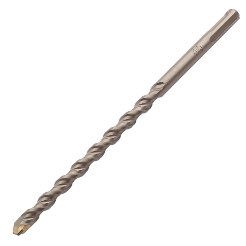Бур по бетону Denzel двойная спираль, Cobalt W-tip, 12x210 мм, SDS PLUS
