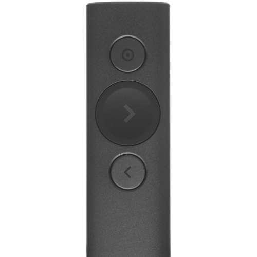 Презентер Logitech Spotlight Slate (серый, Bluetooth/2.4 GHz, перезаряжаемая литий-полимерная батарея 85мА·ч, 3D-акселерометр, гироскоп, кабель для зарядки, чехол) (арт. 910-004867, M/N: R-R0011/C-U0016)