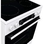 Плита электрическая Gorenje GEC6C40WD белый, конфорок 4 электрических, духовка 71 л, 60 см x 85 см x 60 см